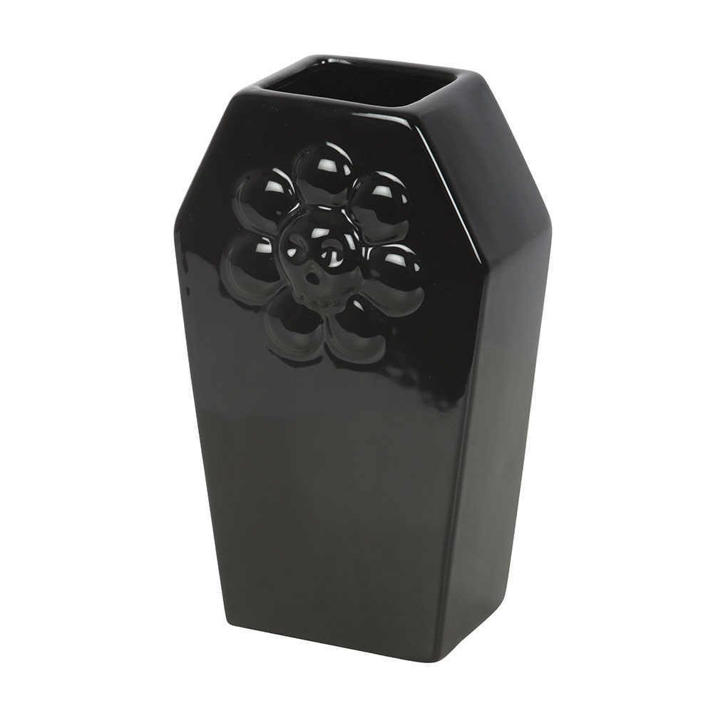 Something Different - Coffin Flower Vase - Schwarz